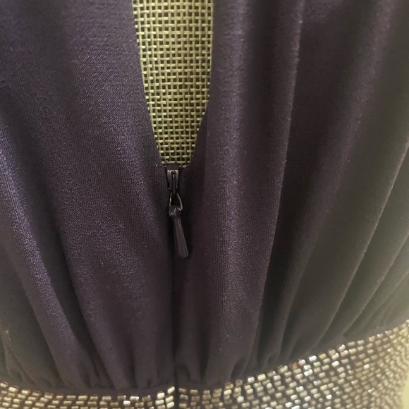 JS boutique purple/ blue long dress - Picture 5 of 8